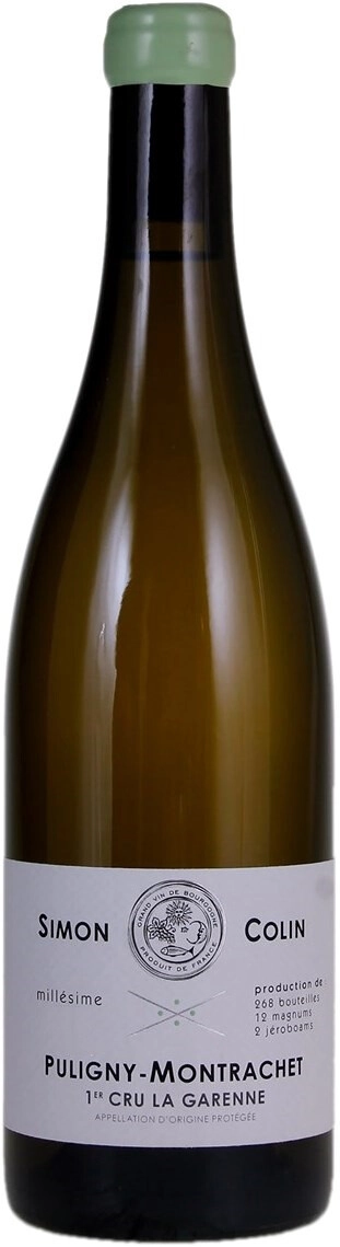Вино Simon Colin, Puligny-Montrachet 1-er Cru "La Garenne" AOC