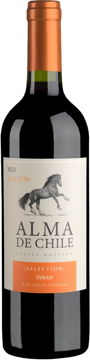 Вино "Alma de Chile" Syrah, Valle Central DO