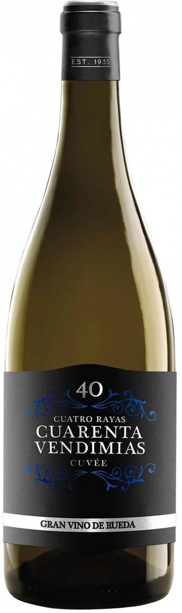 Вино Cuatro Rayas, "Cuarenta Vendimias" Cuvee, Rueda DO