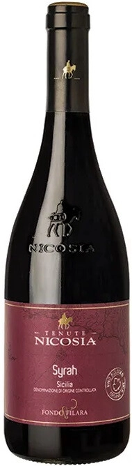 Вино Nicosia, "Fondo Filara" Syrah, Sicilia DOC