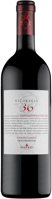 Вино Castello di Fonterutoli, "Vicoregio 36", Chianti Classico Gran Selezione DOCG