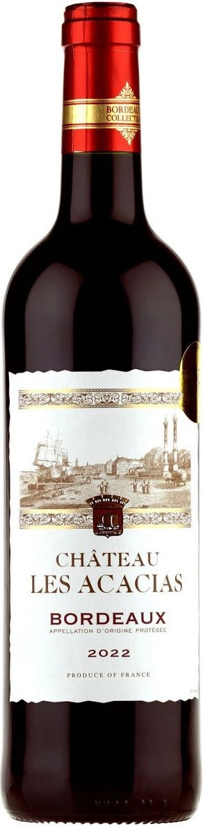 Вино "Chateau Les Acacias", Bordeaux AOP