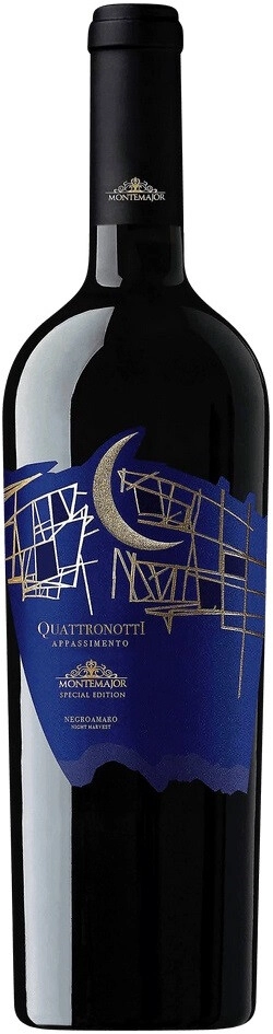 Вино Montemajor, "Quattronotti" Appassimento Negroamaro, Salento IGT