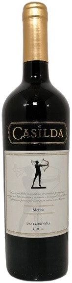 Вино "Casilda" Merlot, Central Valley DO