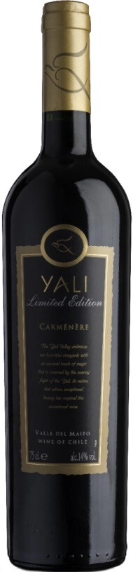 Вино "Yali" Limited Edition Carmenere, Maipo Valley DO
