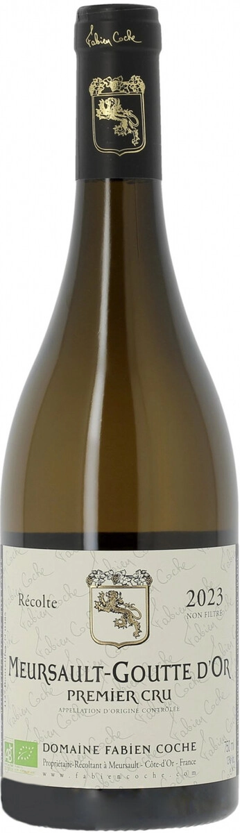 Вино Domaine Fabien Coche, Meursault-Goutte d'Or Premier Cru AOC