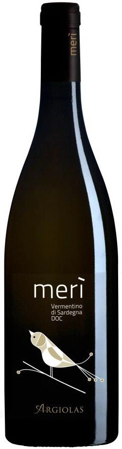 Вино Argiolas, "Meri", Vermentino di Sardegna DOC