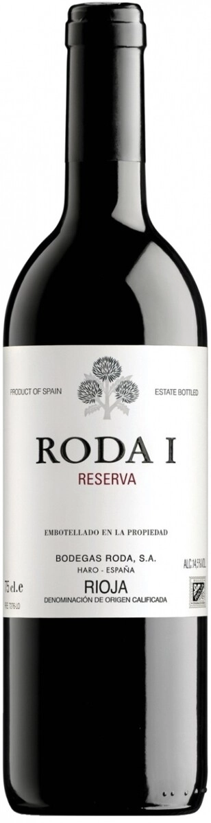 Вино "Roda I" Reserva, Rioja DOC