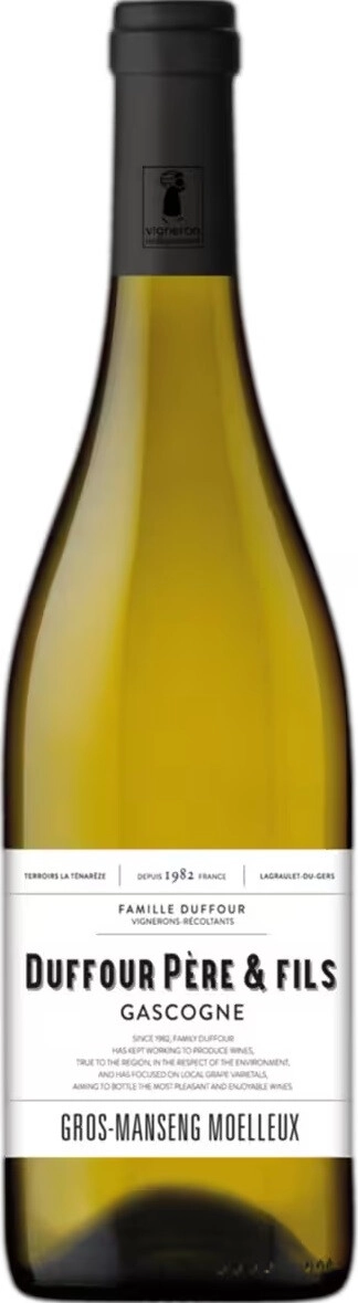 Вино Duffour Pere & Fils, Gros Manseng Moelleux, Gascogne IGP