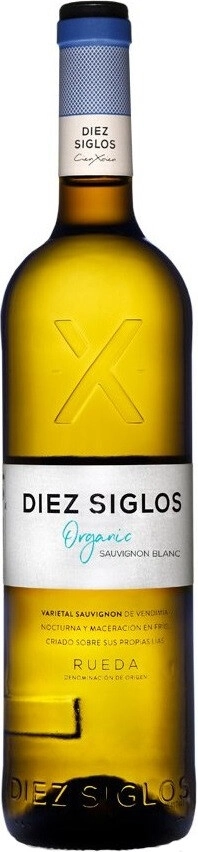 Вино Diez Siglos, Sauvignon Blanc Organic, Rueda DO