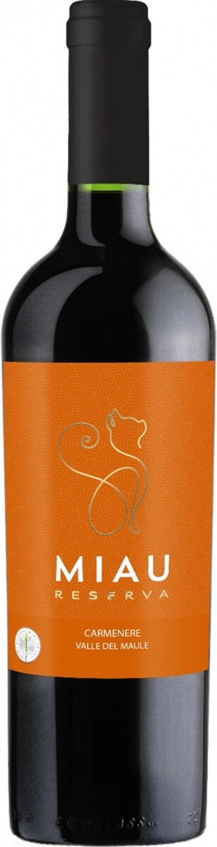 Вино "Miau" Carmenere Reserva, Valle del Maule DO