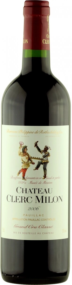 Вино Chateau Clerc Milon, Grand Cru Classe (Pauillac) AOC