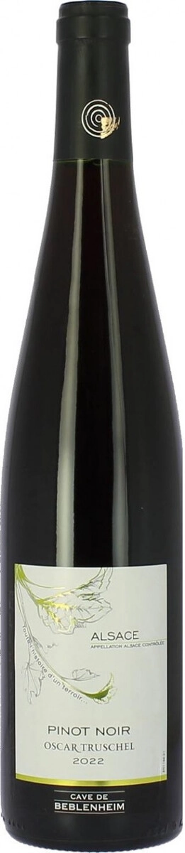 Вино Cave de Beblenheim, "Oscar Truschel" Pinot Noir, Alsace AOC