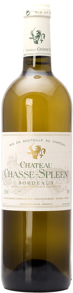 Вино "Chateau Chasse-Spleen" Blanc, Bordeaux AOC