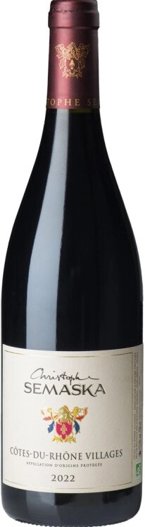 Вино Christophe Semaska, Cotes-du-Rhone Villages AOP