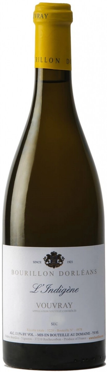 Вино Domaine Bourillon Dorleans, Vouvray "L'Indigene" AOP