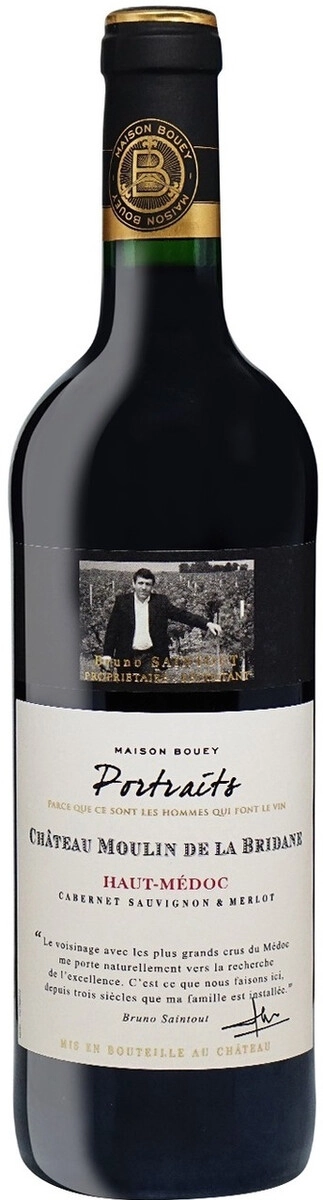 Вино Chateau Moulin de la Bridane, "Portraits", Haut-Medoc AOC
