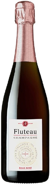 Шампанское Champagne Fluteau, Echo Rose, Champagne AOC