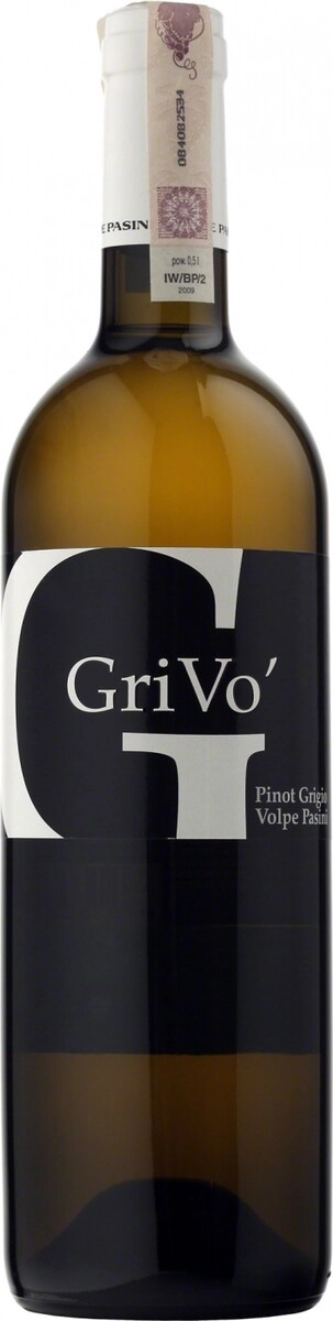 Вино Grivo Pinot Grigio Volpe Pasini DOC