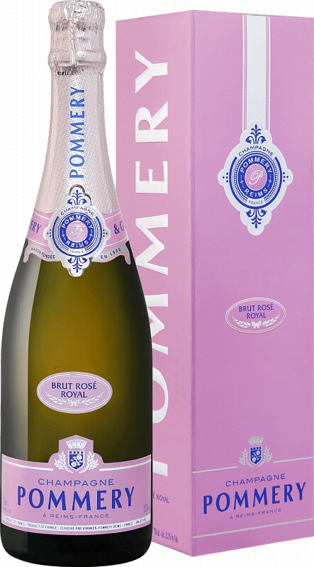 Шампанское Pommery, Brut Rose Royal, Champagne AOC