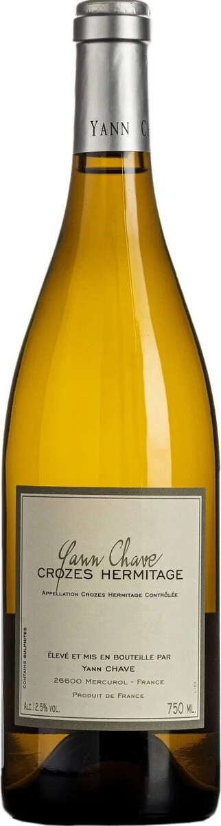Вино Yann Chave, Crozes Hermitage AOC Blanc