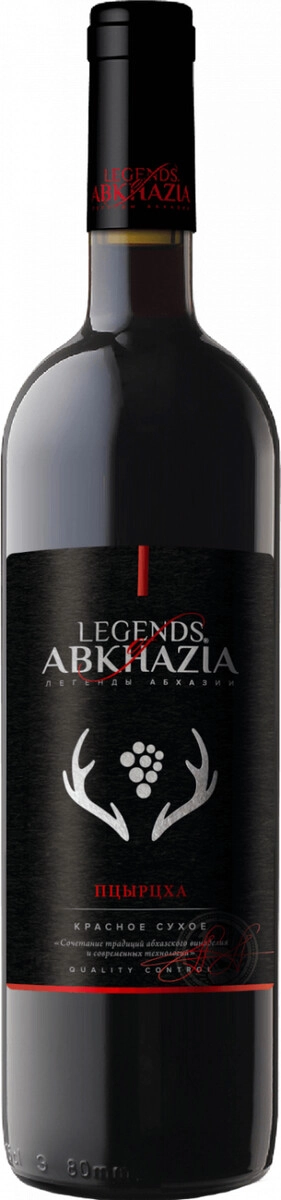 Вино "Legends of Abkhazia" Pcyrckha