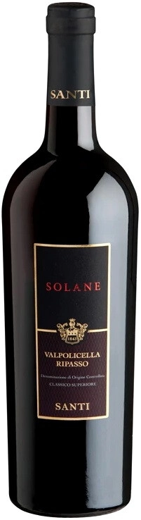 Вино Santi, "Solane" Ripasso Valpolicella Classico Superiore DOC
