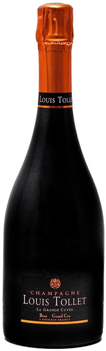Шампанское "Louis Tollet" La Grande Cuvee Brut, Champagne AOC