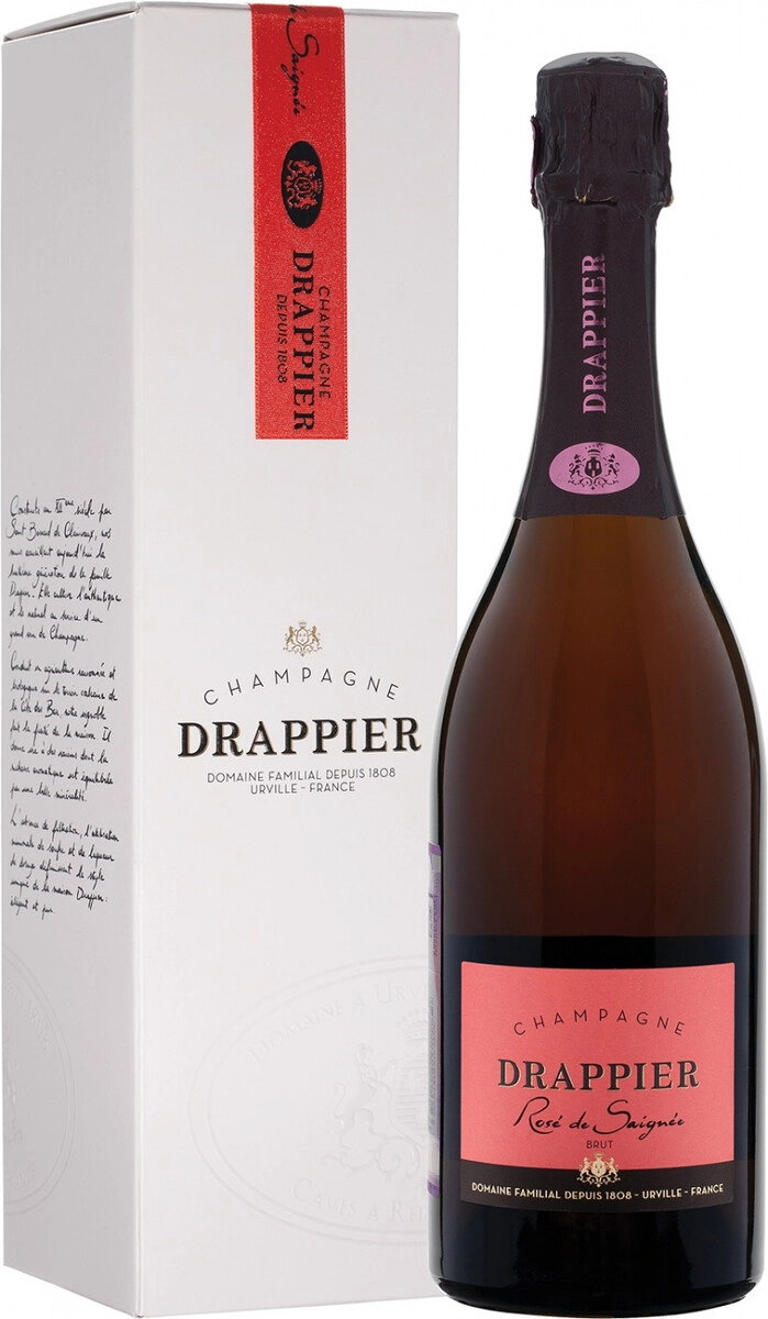 Шампанское Champagne Drappier, Brut Rose, Champagne AOC