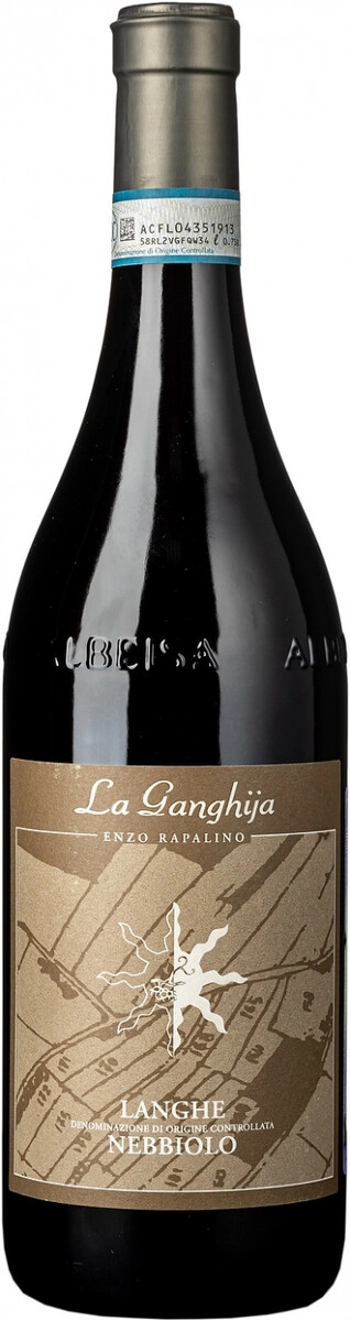 Вино La Ganghija, Langhe DOC Nebbiolo