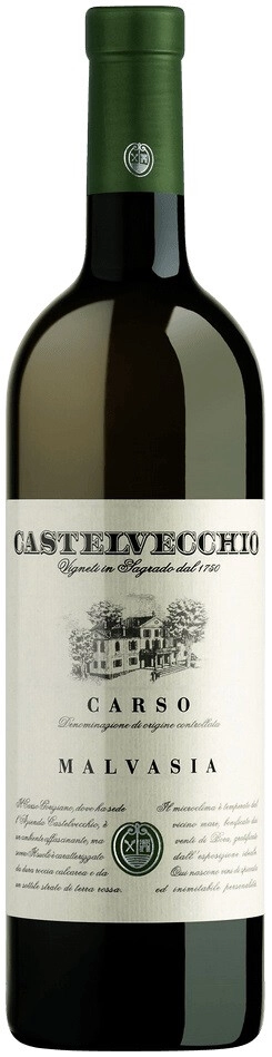 Вино Castelvecchio, Malvasia, Carso DOC