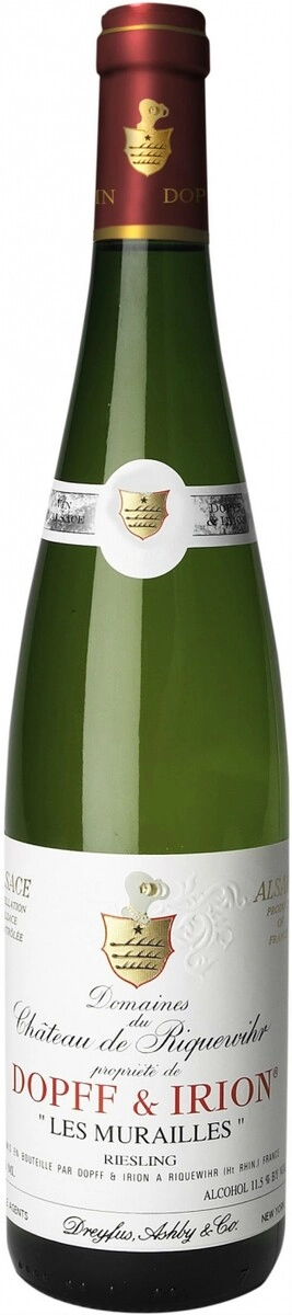 Вино Dopff & Irion, Domaines du Chateu de Riquewihir, "Les Murailles" Riesling, Alsace AOC
