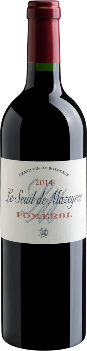 Вино "Le Seuil de Mazeyres"