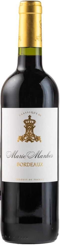 Вино "Classique de Marie Manhes" Bordeaux AOC Rouge Sec