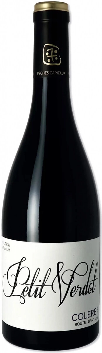 Вино 7 Peches, "Colere" Petit Verdot