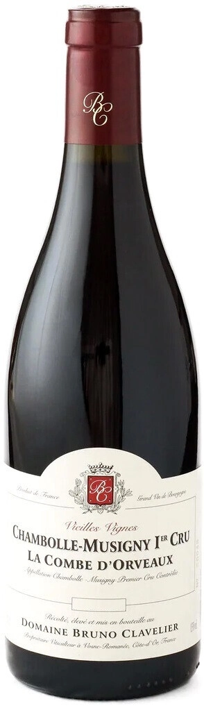 Вино Domaine Bruno Clavelier, Chambolle-Musigny 1er Cru "La Combe d'Orveaux" Vieilles Vignes AOC