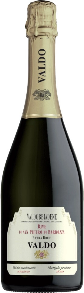 Игристое вино Valdo, "Rive di San Pietro di Barbozza" Valdobbiadene DOCG Extra Brut