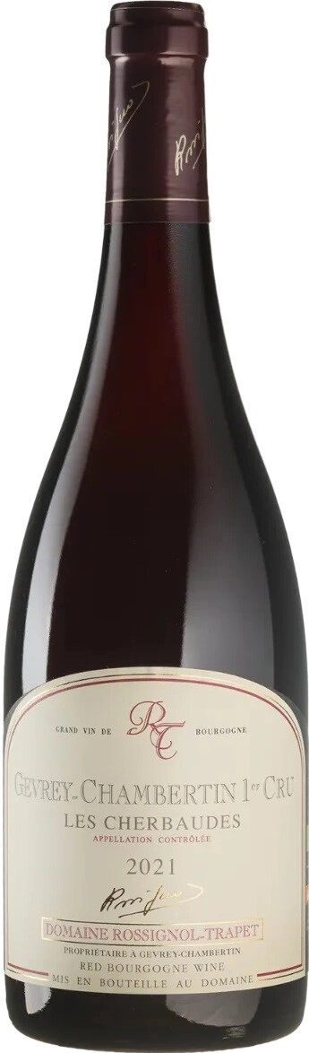 Вино Domaine Rossignol-Trapet, Gevrey-Chambertin 1er Cru "Les Cherbaudes" AOC