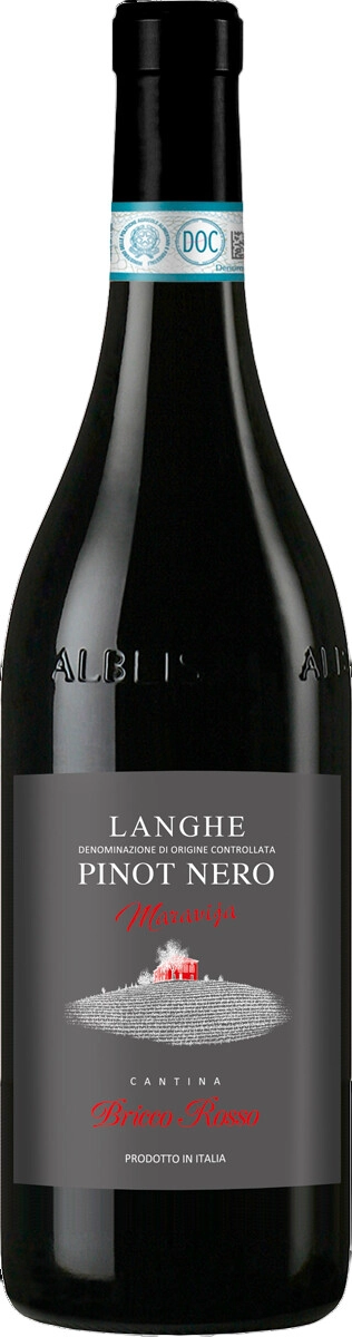 Вино "Bricco Rosso" Maravija Pinot Nero, Lange DOC