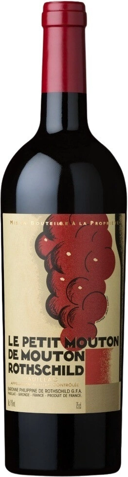 Вино "Le Petit Mouton" de Mouton Rothschild, Pauillac AOC