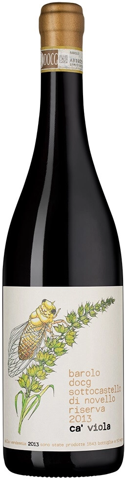 Вино Ca'Viola, Barolo "Sottocastello di Novello" Riserva DOCG
