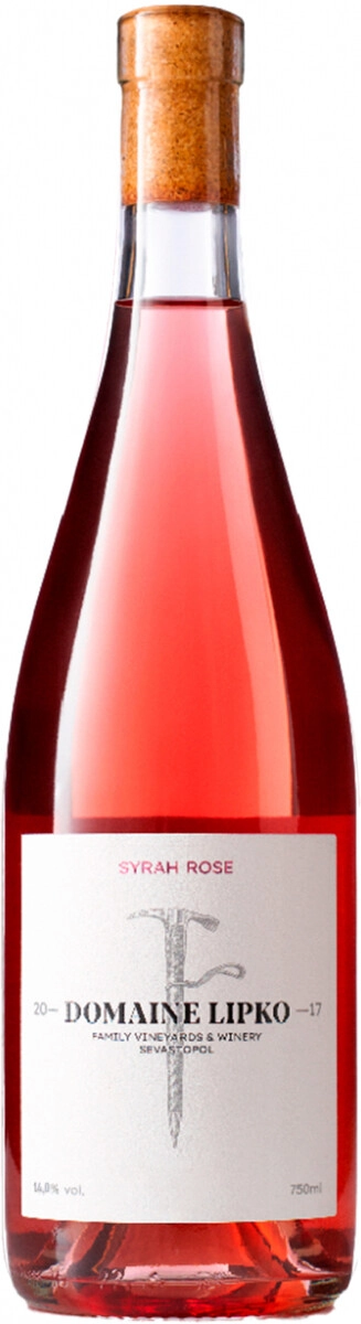 Вино Domaine Lipko, Syrah Rose