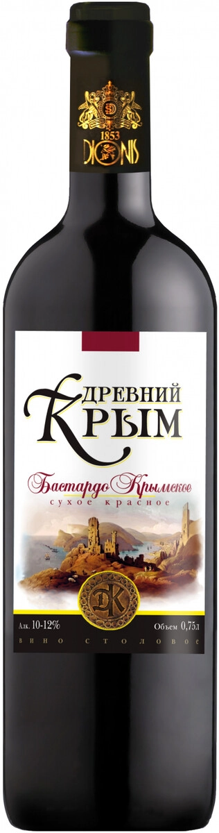 Вино "Древний Крым" Бастардо Крымское