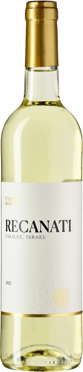 Вино Recanati, "Yasmin" White (kosher mevushal)