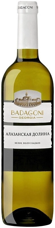 Вино Badagoni, "Alazani Valley" Semi-Sweet White