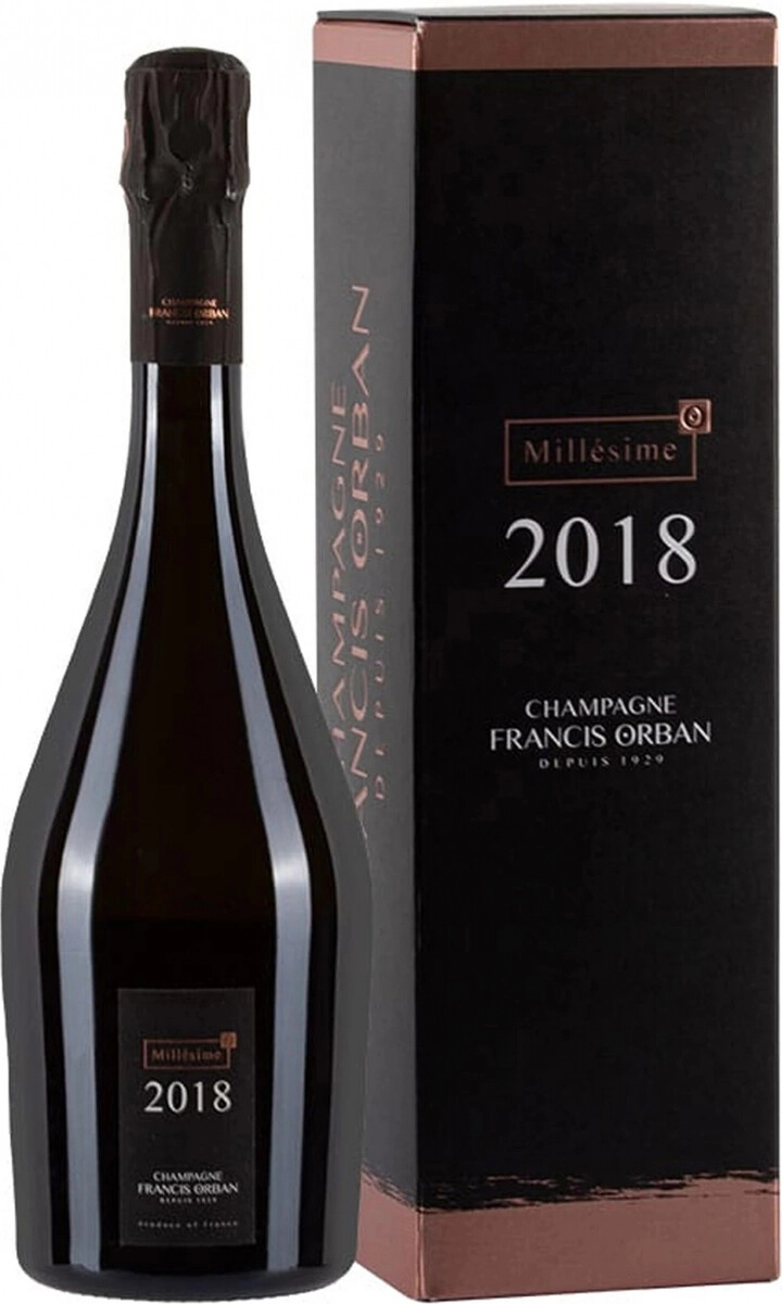 Шампанское Champagne Francis Orban, Millesime Extra Brut, Champagne AOC