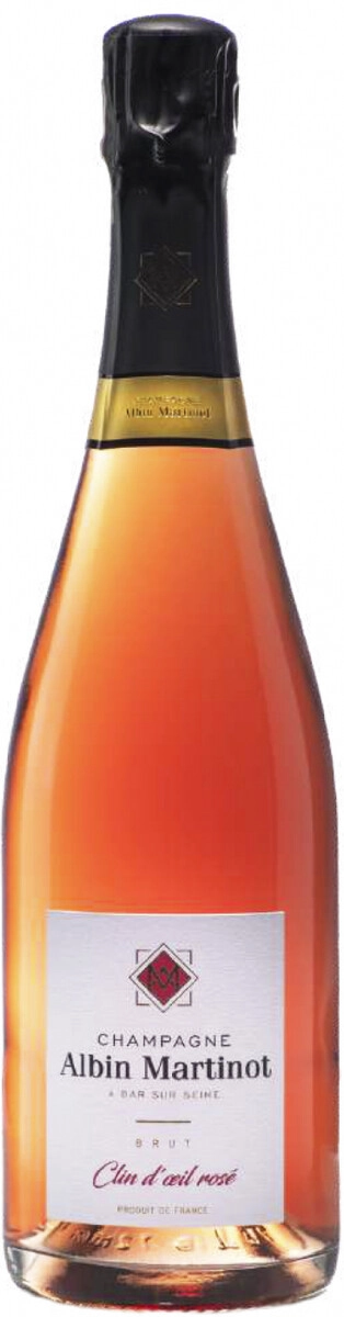 Шампанское Champagne Albin Martinot, "Clin d'Oeil" Rose Brut