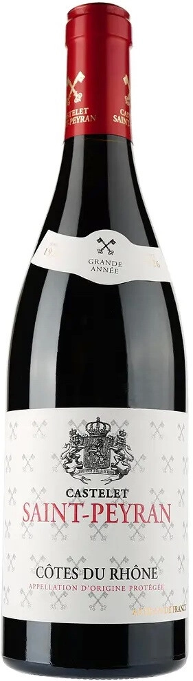 Вино "Castelet Saint-Peyran" Cotes du Rhones AOP