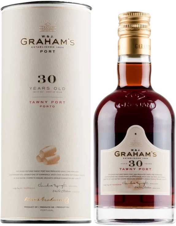 Портвейн Graham's 30 Year Old Tawny Port, gift tube
