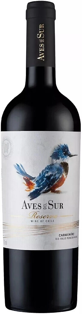 Вино Vina Carta Vieja, "Aves del Sur" Carmenere Reserva, Valle Pencahue DO